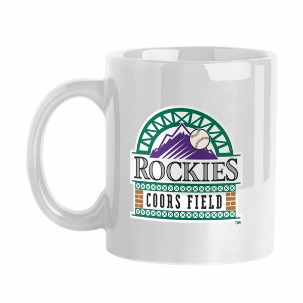 Logo Brands Colorado Rockies 11oz Coors Field Sublimated Mug 510-C11M-C2